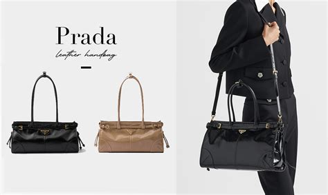 Soft Lux large in Leather PRADA 